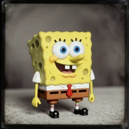 daguerreotype of spongebob squarepants