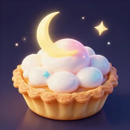 a magical heavenly pop - tart, digital art