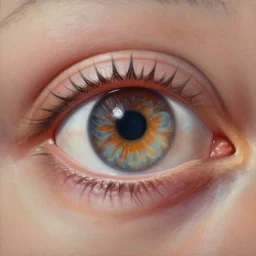 biomechanical eye, symmetrical, concept art, intricate detail, volumetric shadows and lighting, realistic oil painting by greg rutkowski,