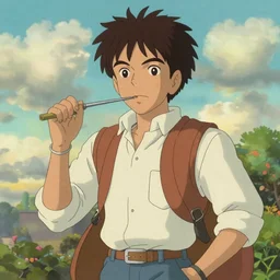 anime rajnikanth in ghibli movie