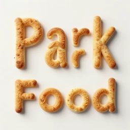 ' a park made of food'