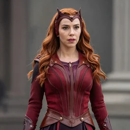 Jessica Alba as scarlet witch