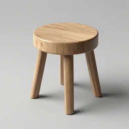 a realistic rendering of stool, designed by zahahadid