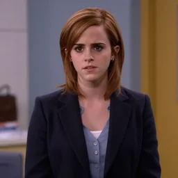 Emma Watson in The Office TV show