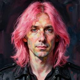 portrait of pink floyd by greg rutkowski in the style of egon schiele