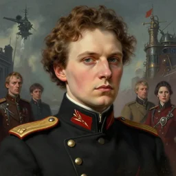 portrait of young bolshevik revolutionary leader nadezhda konstantinovna krupskaya, colourised, face portrait, epic, tragic, military art, fantasy, dieselpunk, hd shot, digital portrait, beautiful, artstation, comic style, by artgerm, guy denning, jakub rozalski, magali villeneuve and charlie bowater