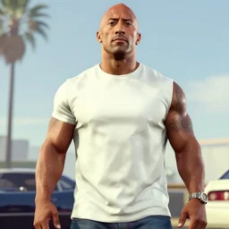 dwayne the rock johnson in grand theft auto san andreas