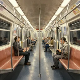 perfectly - centered - drawing of empty subway train, intricate, highly detailed, digital painting, artstation, concept art, smooth, sharp focus, illustration, unreal engine 5, 8 k, art by artgerm and greg rutkowski and alphonse mucha