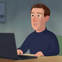 mark zuckerberg in dreamworks cartoon