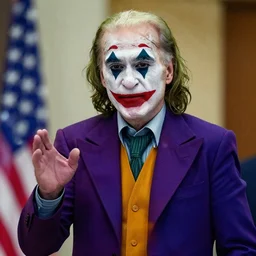 president joe biden as the joker