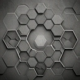 hexagonal fine art
