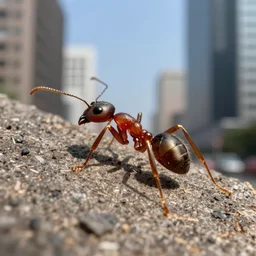 big city of ants