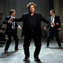 jack black in pulp fiction, tarantino, dancing