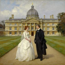 brideshead revisited oxford oil painting