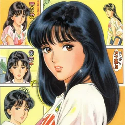 a 1 9 8 0 s comic book painting of lisa rinna