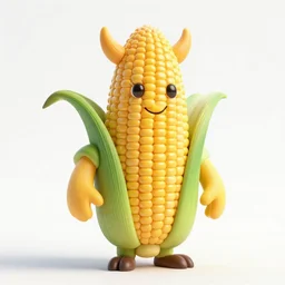 cornifer, the corn demon made of corn, an antropomorphic corn being, cgsociety, 8 k