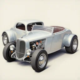 a detailed painting of a martian hot - rod, by moebius, mouse! and robert williams, lowbrow, scifi, cinematic, concept art, detailed, intricate lines, trending on artstation