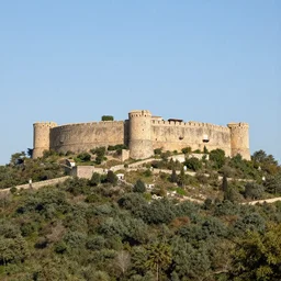 hilltop saracen fortress