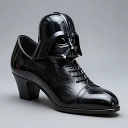 imperial stiletto shoe inspired by darth vader