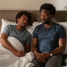 donald glover and abed in the morning
