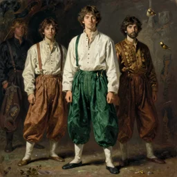 white brown deep green cloth fabric jodhpurs greg manchess painting by sargent and leyendecker, studio ghibli, fantasy, medium shot, asymmetrical, intricate, elegant, matte painting, illustration, hearthstone, by rhads by greg rutkowski, by greg tocchini, by james gilleard, by joe fenton