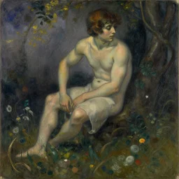 Alejandro Farfán Cortés, concept art, by Odilon Redon