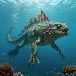 an ancient sea cryptid