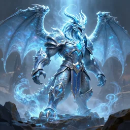 mount epic wrathful gladiator's frost wyrm screenshot world of warcraft mounts worldboss bioluminecant light concept sketch art and by feng zhu alena aenami artworks in 4 k beeple, by thomas kinkade heartstone overwatch blizzard 3 d rtx hdr