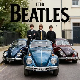 the beatles band as beetles