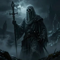 the ghost in skyrim staring into your soul, horror, creepypasta