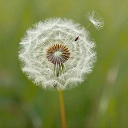 a beautiful fairytale painting of a dandelion seed that looks like a fairy. beautiful clear painting by arthur rackham
