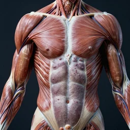 full frame fractal human body, fine details, microorganisms, fine details, muscles, veins, artery, 90's aesthetic, noise film, photo