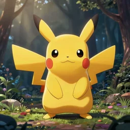 pikachu in tim burton cartoon,