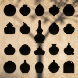 the mere shapes and patterns of things becoming, as it were, refined, and gaining a kind of symbolical value, as though they were themselves patterns of some other and more perfect form whose shadow they made real