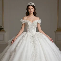 photo of a gorgeous young woman at a quinceanera dress in the style of stefan kostic, realistic, sharp focus, 8 k high definition, insanely detailed, intricate, elegant, art by stanley lau and artgerm