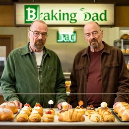 walter and jesse from breaking bad open a bakery called baking bad