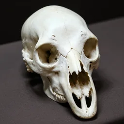 monkey skull,