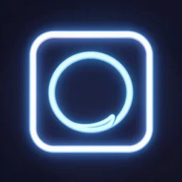 neon simple icon album cover, cartoon digital painting, detailed, beautiful brush stroke rendering, by beeple, by hayao miyazaki, by takashi murakami, by masahiro ito, 4 k wallpaper