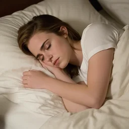 emma watsons sleeping in their beds