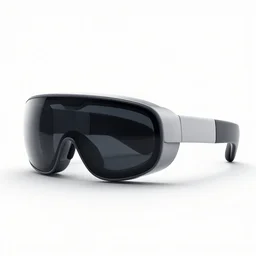 futuristic ar glasses, side profile, product photography, hyper - detailed, 8 k, octane render, white background