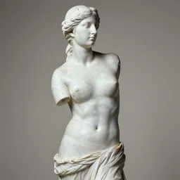 a studio portrait photograph of the venus of milo as a real human person by annie leibowitz, f 2. 8 5 0 mm zeiss, kodachrome iso 5 0