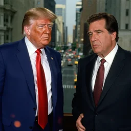 donald trump and rudy giuilani in the movie tank girl