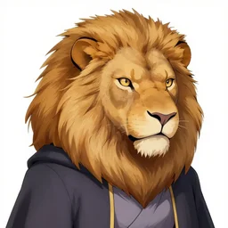 mage with lion head, rpg character design by akihiko yoshida