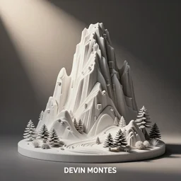 Devin Montes of Make Anything being 3D printed