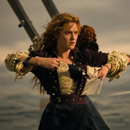 Jack hug rose in titanic scene