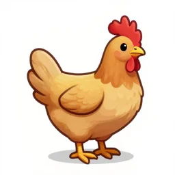 chicken in the style of stardew valley asset