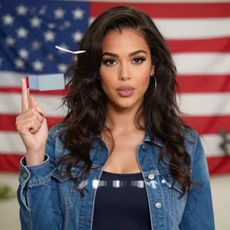 the most american person to ever exist, highly detailed, beautiful, much wow, deviantart