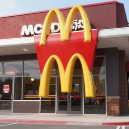 exterior photo of Mcdonalds in the upside down from stranger things. 8k realistic photo