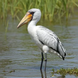 a shoebill