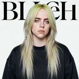 Billie Eilish professional photoshoot magazine cover